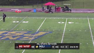 MSJ Football vs 6 WisconsinRiver Falls [upl. by Abey]