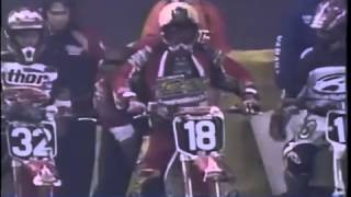 1998 AMA Supercross Rd2 from Houston TX [upl. by Eidnyl456]