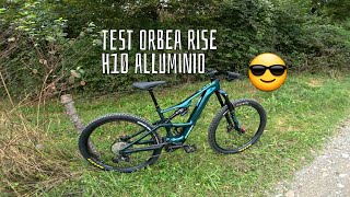 Orbea Rise H10 alluminio lho provata [upl. by Hourigan]