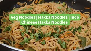 Veg Noodles RecipeHakka Noodles Chinese Hakka Noodles how to make noodles recipeVegetable Noodles [upl. by Enelak531]