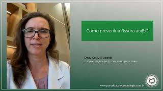 Como prevenir a fissura anl [upl. by Esidnac]