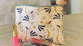 Tuto diy débutant pour coudre une petite pochette facilement 😊 [upl. by Nilecoj]