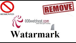 Remove Powered by 000webhost banner from free hosting webpage provided by 000webhostcom [upl. by Simaj]