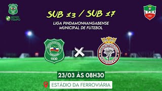 FERROVIÁRIA x VILA SAPO  SUB 17  LIGA MUNICIPAL [upl. by Jeannette]