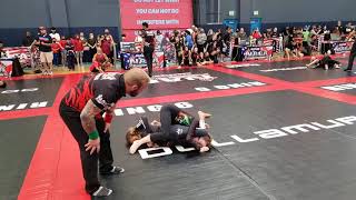 9262020 NAGA Arizona Grappling Championship Match 1 Lariah Gill vs Kaydyn Brooks [upl. by Ennairam]