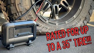 NOCO Air20 Tire Inflator Air Compressor Pump Review  Rated to Air up to a 35 inch Tire [upl. by Tiphane]