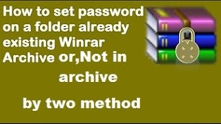 How to set password in folder [upl. by Beverle]