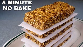 Nut Free Oat Bars Recipe [upl. by Metzgar]