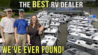 Its HARD to find an AWESOME RV Dealer We bought our new RV from one Thompson RV in Pendleton OR [upl. by Simonsen]