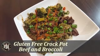 CrockPot Slow Cooker Beef and Broccoli  HomeStyle Gluten Free [upl. by Johppah]