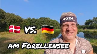 DÄNEMARK vs DEUTSCHLAND im Ködervergleich am FORELLENSEE [upl. by Lomasi877]