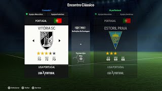 GUIMARÃES VS ESTORIL PRAIA LIGA BETCLIC 2023 2024 [upl. by Zedecrem]