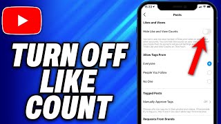 How To Turn Off Like Count on YouTube 2024  Easy Fix [upl. by Orecic]