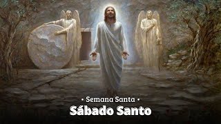 SANTA MISSA  SÁBADO SANTO SEMANA SANTA [upl. by Hahsi]