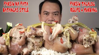 Paksiw Batangas Style  Recipe  Mukbang Asmr [upl. by Acsisnarf]