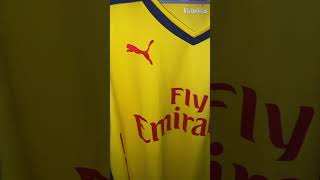 Maillot Arsenal 201415 ❤️🤍 Merci à Alexandre pour sa commande ✅ maillotdefoot foot arsenal f2f [upl. by Nevins]