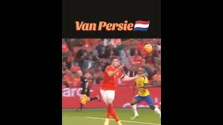 Van Persie 🇳🇱 netherlands premierleague fifa worldcup goals football goat skills legend [upl. by Dorrie]