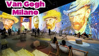 4K  Van Gogh The Immersive Experience  Milan  Lampo Scalo Farini  Vincent Willem van Gogh [upl. by Estrin]