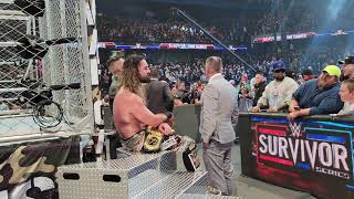 Seth Rollins is Pissed Off now that CM Punk is back to WWE WWE wrestling sethrollins cmpunk [upl. by Edak]