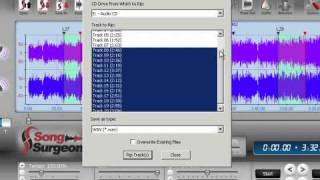 Song Surgeon Version 3  Ripping Tracks from CDs [upl. by Benedikta]