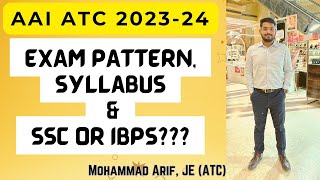 AAI ATC Exam Syllabus and Pattern  SSC or IBPS [upl. by Auos]