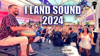 Djembe Performance at I Land Sound 2024 [upl. by Chilson]