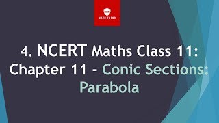 1st PUC maths Conic Sections parabolaclass 11 maths Chapter 11 Conic Sections Parabola in English [upl. by Alexandros]