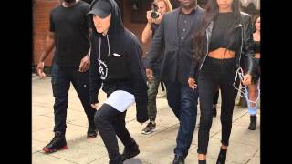 Jayde Pierce steals the spotlight as they appear in London with Justin Bieber [upl. by Akinek]