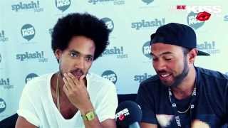 Ahzumjot Airchair Battle Album quotNix Mehr Egalquot Serien KISS FM Splash Interview [upl. by Ardnua141]