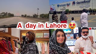 Lahore Vlog  Visiting Packages Mall for 1st time🤩 [upl. by Maghutte382]