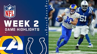 Rams vs Colts Week 2 Highlights  NFL 2021 [upl. by Solhcin]