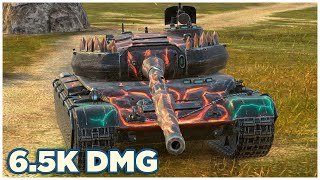 Škoda T 56 • 65K DMG • 5 KILLS • WoT Blitz [upl. by Odranar]