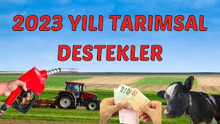 2023 Yılı Tarım ve Hayvancılık Desteklemeleri Belli Oldu [upl. by Cherye]