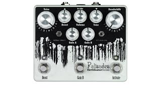 EarthQuaker Devices Palisades Mega Ultimate Maximum Overdrive Classic [upl. by Ferrell544]