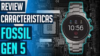 FOSSIL GEN 5 REVIEW CARACTERISTICAS [upl. by Boaten]