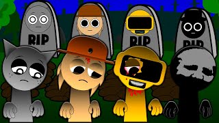 INCREDIBOX SPRUNKI ПОГИБЛИ RIP ГРУСТНАЯ ИСТОРИЯ ТЮННЕР БЛЭК ГРЕЙ ГАРНОЛЬД СПРУНКИ Мультик Анимация [upl. by Graces654]