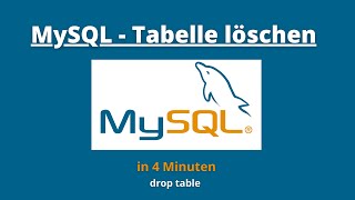 SQL Tabelle löschen  SQL TUTORIAL GERMAN [upl. by Jenn]