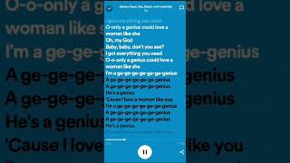 Genius Sia lyrics music song genius singer [upl. by Annav]