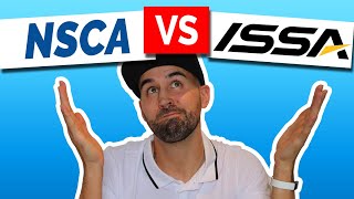 NSCA or ISSA 2023  Which Personal Training Certification is Better [upl. by Muhcan]