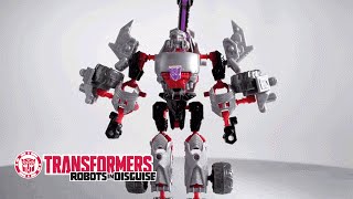 Transformers ConstructBots  Megatron  Instructional Video  Transformers Official [upl. by Ardyce]