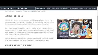 Ashleigh Ball is coming to BABSCon 2025 [upl. by Yecam]