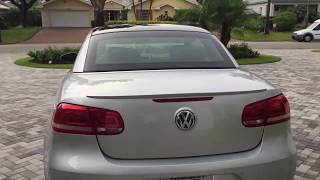 2013 Volkswagen Eos Executive Review and Test Drive by Bill  Auto Europa Naples [upl. by Atikan601]