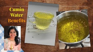 Cumin Water for Weight Loss amp Good Digestion  Health Benefits of Cumin Water [upl. by Arayc]