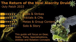 The Heal Alacrity Druid is BACK  July 2023 Patch guide [upl. by Haddad]