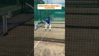 BATTING MASTERCLASS🏏SarfarazKhan BattingTips CricketCoaching CricketSkillsThrivecricket [upl. by Olenolin]