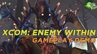 XCOM Enemy Withins Most Insane Mission  Gameplay Walkthrough with Adam Sessler and Zac Minor [upl. by Moscow]