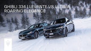 Maserati Ghibli 334 Levante V8 Ultima Roaring Elegance [upl. by Toscano]