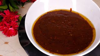 Chinese chilli paste recipe Home made chilli sauce Chinese sauce recipe by Foody family [upl. by Hadihsar778]