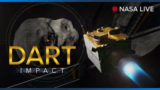 DARTs Impact with Asteroid Dimorphos Official NASA Broadcast [upl. by Dnilasor]