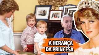 O que a princesa Diana deixou para os filhos em seu testamento [upl. by Lohner]